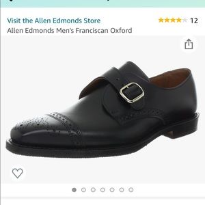 Allen Edmonds Single Strap Franciscan